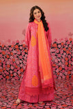 Nishat Linen 3 Piece - Printed Embroidered Suit - 42501085 Embroidered Eid Lawn Collection 0