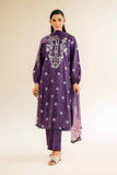 Nishat Linen 3 Piece - Printed Embroidered Suit - 42501088 Embroidered Eid Lawn Collection 0