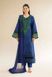 Nishat Linen 3 Piece - Jacquard Embroidered Suit - 42501091 Embroidered Eid Lawn Collection 0