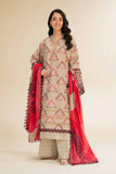 Nishat Linen 3 Piece - Jacquard Embroidered Suit - 42501095 Spring Summer Prints 2025