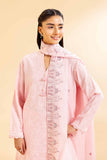 Nishat Linen 3 Piece - Dyed Embroidered Suit - 42501105 Embroidered Eid Lawn Collection 0
