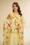 Nishat Linen 3 Piece - Jacquard Suit - 42501111 Embroidered Eid Lawn Collection 0