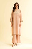 Nishat Linen 2 Piece - Dyed Embroidered Suit - 42501136 Embroidered Eid Lawn Collection 0
