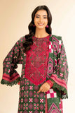 Nishat Linen 2 Piece - Printed Embroidered Suit - 42501158 Embroidered Eid Lawn Collection 0