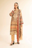 Nishat Linen 3 Piece - Digital Printed Embroidered Suit - 42501176 Embroidered Eid Lawn Collection 0