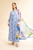 Nishat Linen 3 Piece - Printed Embroidered Suit - 42501218 Embroidered Eid Lawn Collection 0