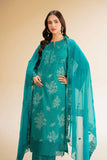 Nishat Linen 3 Piece - Printed Embroidered Suit - 42501278 Embroidered Eid Lawn Collection 0