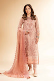 Nishat Linen 3 Piece - Printed Embroidered Suit - 42501281 Embroidered Eid Lawn Collection 0