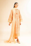 Nishat Linen 3 Piece - Printed Embroidered Suit - 42501284 Embroidered Eid Lawn Collection 0