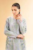 Nishat Linen 2 Piece - Jacquard Embroidered Suit - 42501287 Embroidered Eid Lawn Collection 0