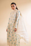 Nishat Linen 3 Piece - Digital Printed Jacquard Embroidered Suit - 42501298 Embroidered Eid Lawn Collection 0