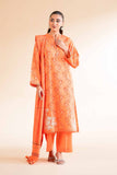 Nishat Linen 3 Piece - Digital Printed Jacquard Embroidered Suit - 42501304 Embroidered Eid Lawn Collection 0