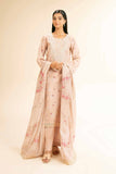 Nishat Linen 3 Piece - Printed Embroidered Suit - 42501307 Embroidered Eid Lawn Collection 0
