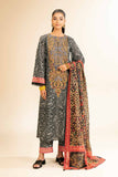 Nishat Linen 3 Piece - Printed Embroidered Suit - 42501308 Embroidered Eid Lawn Collection 0