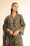 Nishat Linen 3 Piece - Printed Embroidered Suit - 42501314 Embroidered Eid Lawn Collection 0