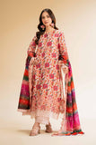 Nishat Linen 3 Piece - Digital Printed Embroidered Suit - 42501336 Embroidered Eid Lawn Collection 0