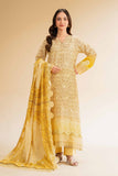 Nishat Linen 3 Piece - Digital Printed Embroidered Suit - 42501342 Embroidered Eid Lawn Collection 0