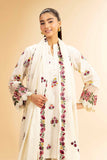 Nishat Linen 3 Piece - Printed Embroidered Suit - 42501358 Embroidered Eid Lawn Collection 0