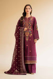 Nishat Linen 3 Piece - Embellished Suit - 42501374 Embroidered Eid Lawn Collection 2025