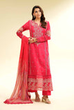 Nishat Linen 3 Piece - Embroidered Suit - 42501376 Embroidered Eid Lawn Collection 0