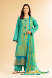 Nishat Linen 3 Piece - Embroidered Suit - 42501380 Embroidered Eid Lawn Collection 0