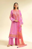 Nishat Linen 3 Piece - Embroidered Suit - 42501383 Embroidered Eid Lawn Collection 0