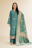 Nishat Linen 3 Piece - Embroidered Suit - 42501389 Embroidered Eid Lawn Collection 2025