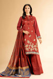 Nishat Linen 3 Piece - Embroidered Suit - 42501393 Embroidered Eid Lawn Collection 2025