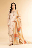 Nishat Linen 3 Piece - Embroidered Suit - 42501395 Embroidered Eid Lawn Collection 2025