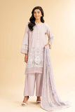 Nishat Linen 3 Piece - Embroidered Suit - 42501411 Embroidered Eid Lawn Collection 2025