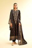 Nishat Linen 3 Piece - Gold Printed Embroidered Suit - 42501423 Embroidered Eid Lawn Collection 0