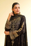 Nishat Linen 3 Piece - Gold Printed Embroidered Suit - 42501423 Embroidered Eid Lawn Collection 0