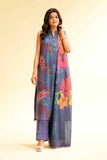 Nishat Linen 3 Piece - Digital Printed Embroidered Suit - 42501428 Embroidered Eid Lawn Collection 0