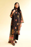 Nishat Linen 3 Piece - Digital Printed Embroidered Suit - 42501429 Embroidered Eid Lawn Collection 0