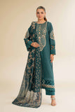 Nishat Linen 3 Piece - Embroidered Suit - 42501437 Embroidered Eid Lawn Collection 0