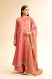 Nishat Linen 3 Piece - Printed With Gotta Laces Suit - 42501449 Digital Printed Lawn Eid Edition 2025