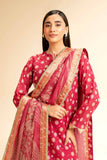 Nishat Linen 3 Piece - Printed With Gotta Laces Suit - 42501450 Digital Printed Lawn Eid Edition 2025