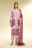 Nishat Linen 3 Piece - Digital Printed Embroidered Suit - 42501484 Embroidered Eid Lawn Collection 0