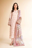 Nishat Linen 3 Piece - Digital Printed Embroidered Suit - 42501581 Embroidered Eid Lawn Collection 2025