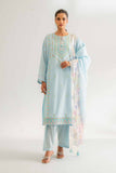 Nishat Linen 3 Piece - Digital Printed Embroidered Suit - 42501586 Embroidered Eid Lawn Collection 2025