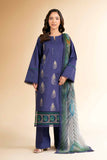 Nishat Linen 3 Piece - Digital Printed Embroidered Suit - 42501609 Embroidered Eid Lawn Collection 2025