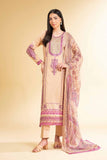 Nishat Linen 3 Piece - Digital Printed Embroidered Suit - 42501613 Embroidered Eid Lawn Collection 2025
