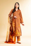 Nishat Linen 3 Piece - Digital Printed Embroidered Suit - 42501616 Embroidered Eid Lawn Collection 2025