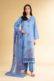 Nishat Linen 3 Piece - Digital Printed Embroidered Suit - 42501617 Embroidered Eid Lawn Collection 2025