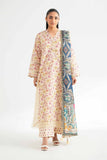 Nishat Linen 3 Piece - Digital Printed Embroidered Suit - 42501628 Embroidered Eid Lawn Collection 2025