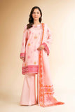 Nishat Linen 3 Piece - Digital Printed Embroidered Suit - 42501631 Embroidered Eid Lawn Collection 2025