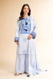 Nishat Linen 3 Piece - Digital Printed Embroidered Suit - 42501633 Embroidered Eid Lawn Collection 2025