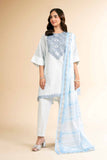 Nishat Linen 3 Piece - Digital Printed Embroidered Suit - 42501636 Embroidered Eid Lawn Collection 2025