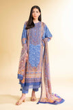 Nishat Linen 3 Piece - Digital Printed Embroidered Suit - 42501643 Embroidered Eid Lawn Collection 2025