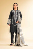 Nishat Linen 3 Piece - Printed Embroidered Suit - 42501657 Embroidered Eid Lawn Collection 2025